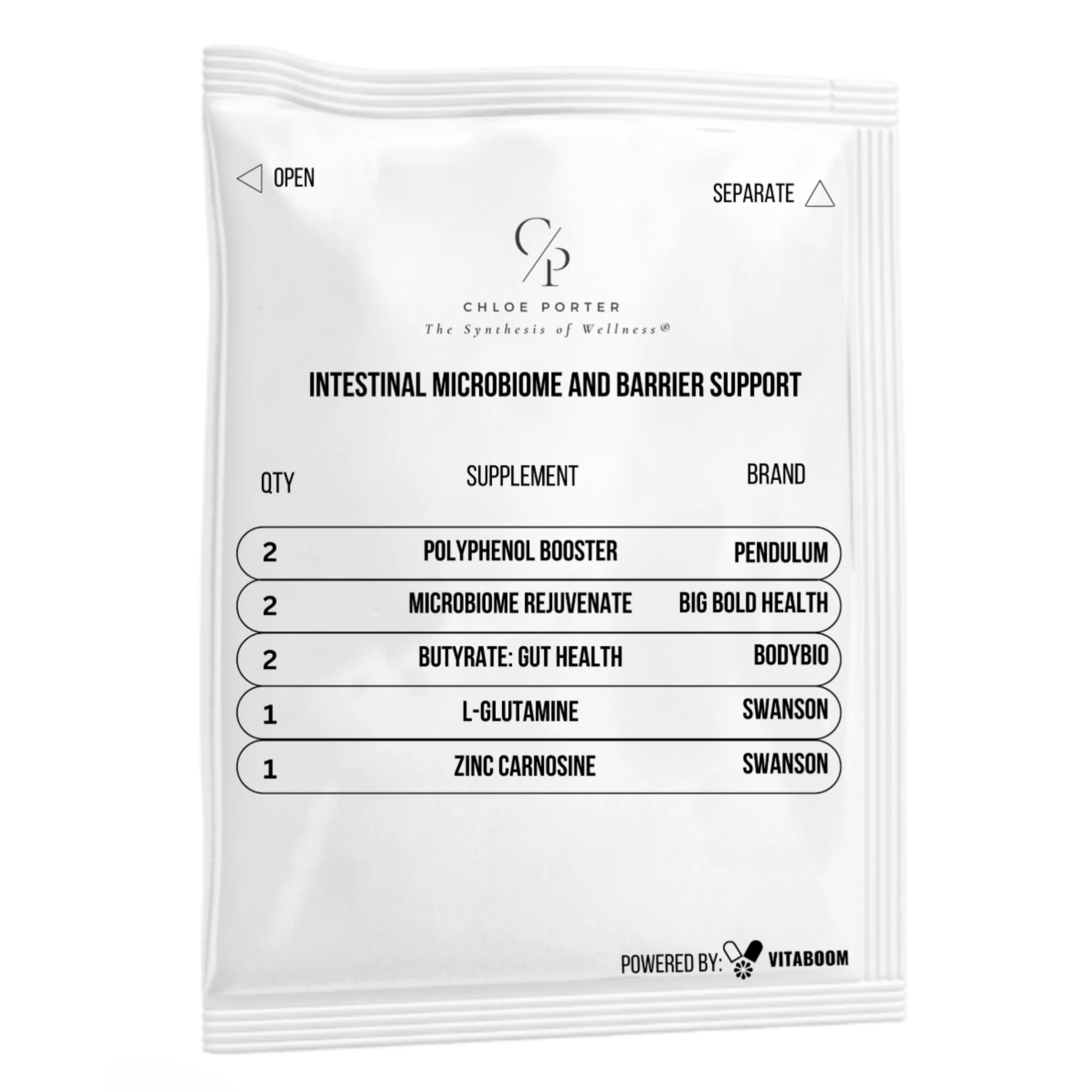 Intestinal Microbiome and Barrier Support
